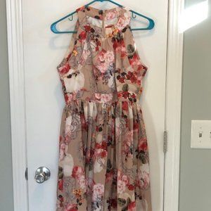Fervour Floral Print Dress